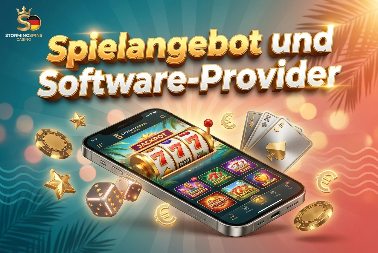 Spielangebot und Software-Provider